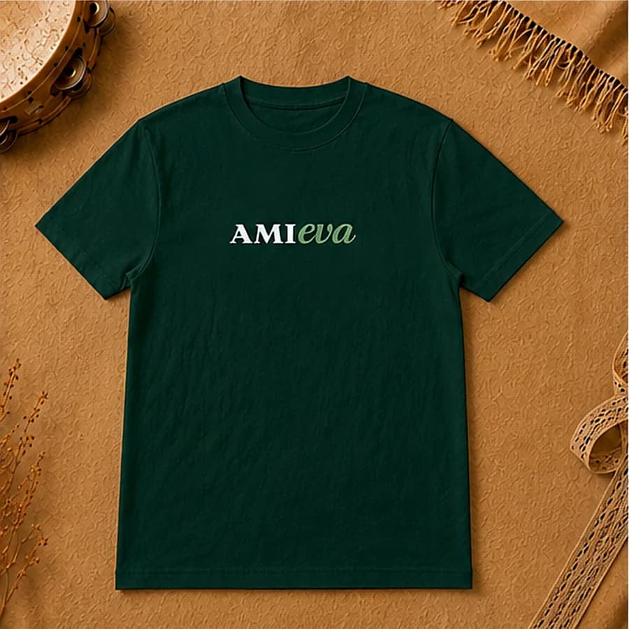 Camiseta verde prau