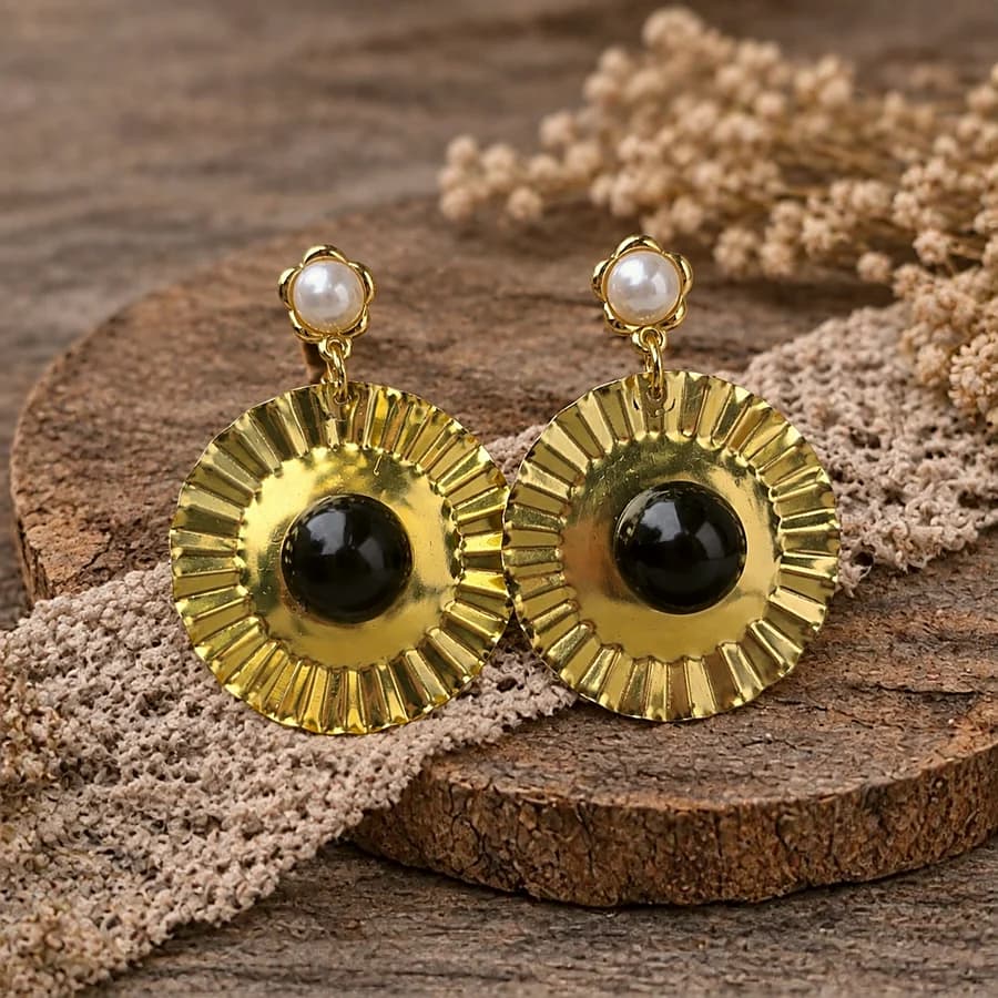 Pendientes dorados